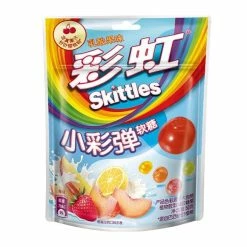Exotic Pop Exotic Snax Skittle Fruit And Yogurt Gummies (China)