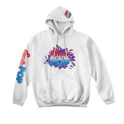 Exotic Pop Merch Exotic Pop Hoodie & Jogger Set (WHITE)
