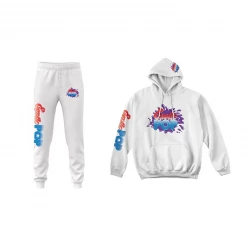 Exotic Pop Merch Exotic Pop Hoodie & Jogger Set (WHITE)
