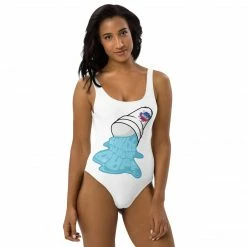 Exotic Pop Exotic Pop Merch What's In Your Cup? One-Piece Swimsuit