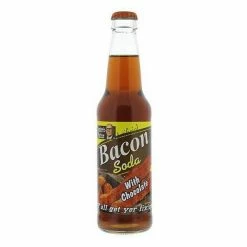 Exotic Pop "Themed" Sodas Bacon Soda W/ Chocolate
