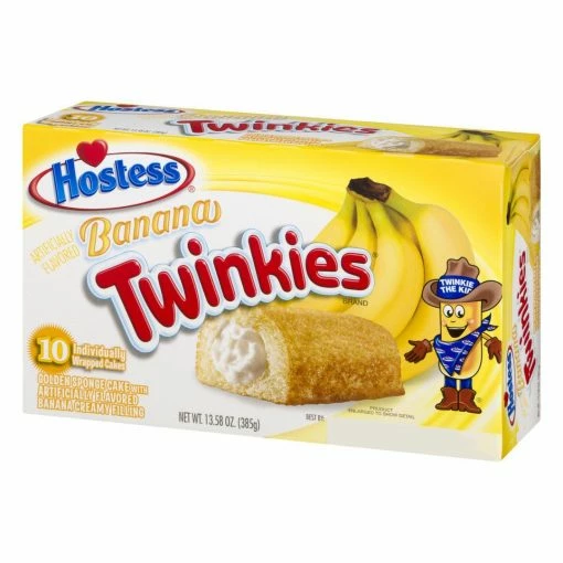 Exotic Pop Exotic Snax Banana Twinkies