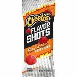 Exotic Pop Exotic Snax Cheetos Flavor Shots Flamin Hot Asteroids