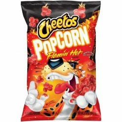Exotic Pop Cheetos Popcorn Flamin Hot Exotic Snax