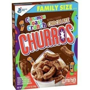 Exotic Pop Chocolate Churros Cereal