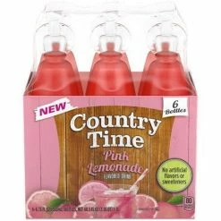 Exotic Pop Exotic Pop Classics Country Time Strawberry Lemonade (6 Pack)