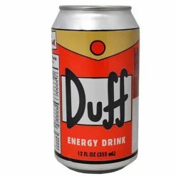 Exotic Pop "Themed" Sodas Duff Energy Drink