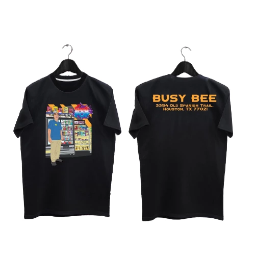 Exotic Pop IMDAD BUSY BEE T-Shirt (Black)
