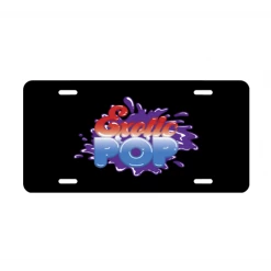 Exotic Pop License Plate Exotic Pop Merch