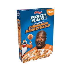 Exotic Pop Frosted Flakes With Crispy Cinnamon Basketballs