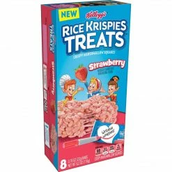 Exotic Pop Strawberry Rice Krispies Treats Exotic Snax