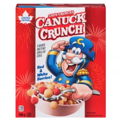 Exotic Pop Cap'n Crunch's Canuck Crunch: Red & White Berries (Limited Edition) Exotic Snax