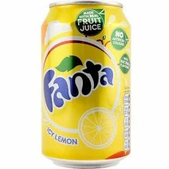 Exotic Pop Coca Cola Fanta Lemon