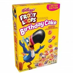 Exotic Pop Exotic Snax Froot Loops Birthday Cake