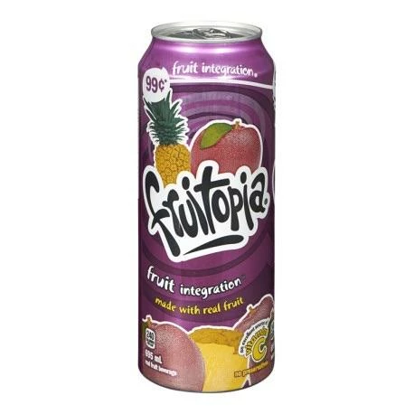 Exotic Pop Coca Cola Fruitopia Fruit Integration