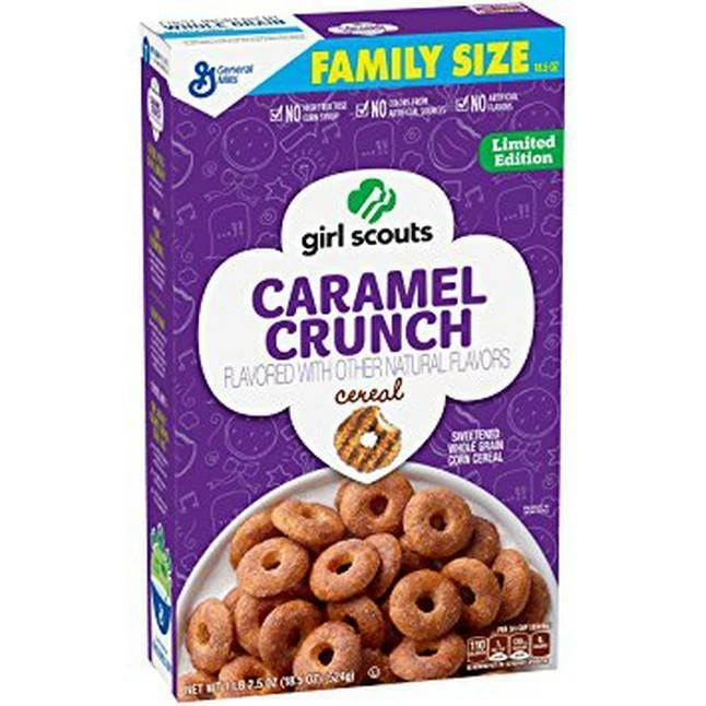 Exotic Pop Girl Scouts Caramel Crunch Cereal Exotic Snax