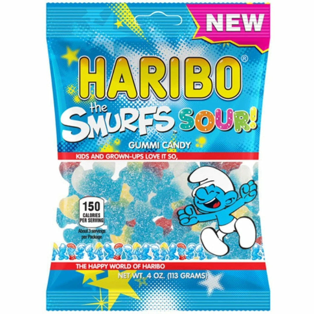 Exotic Pop Haribo “The Smurfs” (Sour)