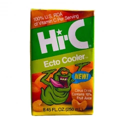 Exotic Pop Coca Cola Hi-C Ecto Cooler (Ghostbusters Edition) (EXPIRED)