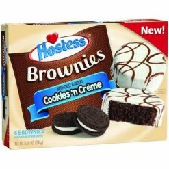 Exotic Pop Exotic Snax Hostess Brownies Cookies N Cream