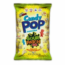 Exotic Pop Candy Pop Sour Patch Kids Popcorn Exotic Snax