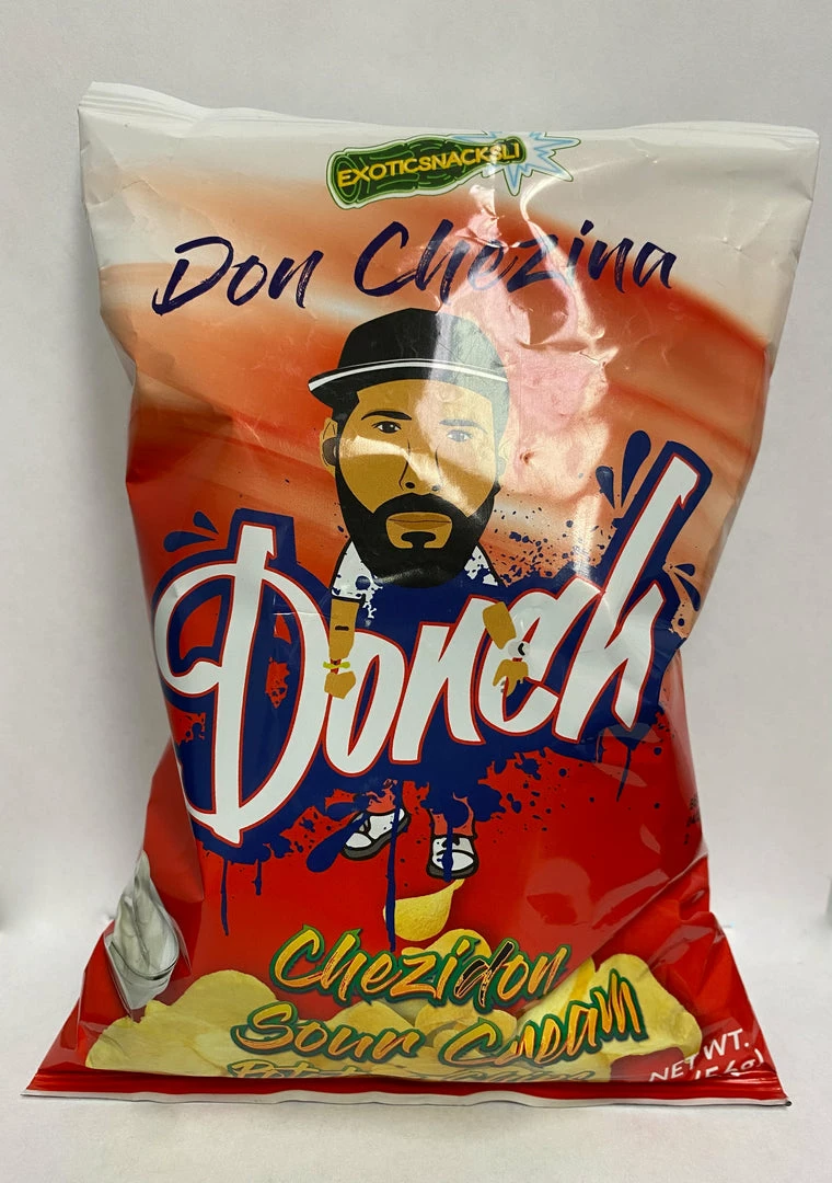 Exotic Pop Exclusive Don Chezina Sour Cream Chips