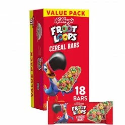 Exotic Pop Froot Loop Cereal Bars Exotic Snax