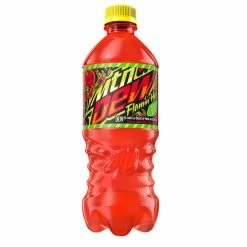 Exotic Pop Mountain Dew Flamin Hot Soda
