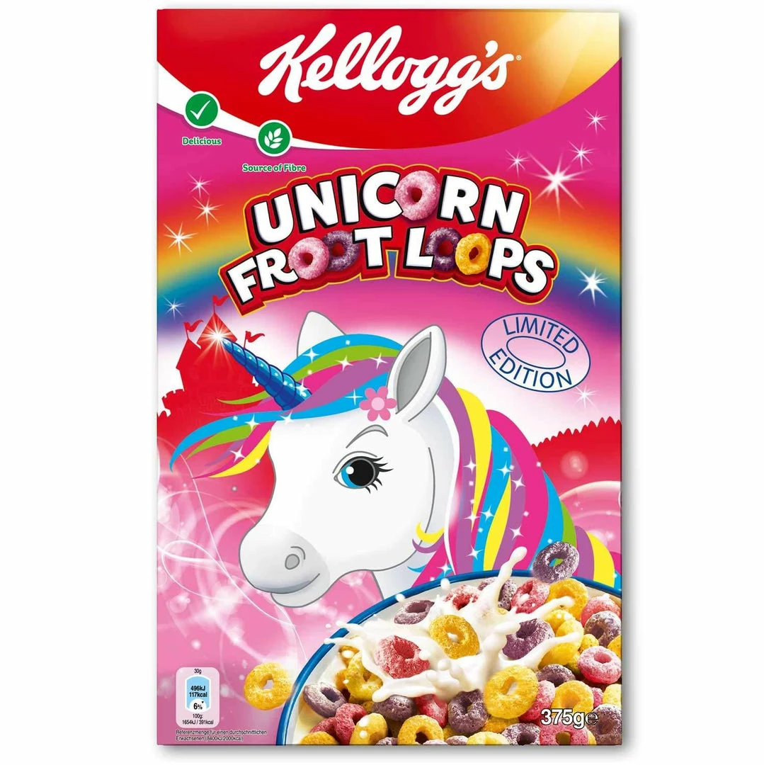 Exotic Pop Kellogg’s Froot Loops Unicorn Cereal Exotic Snax