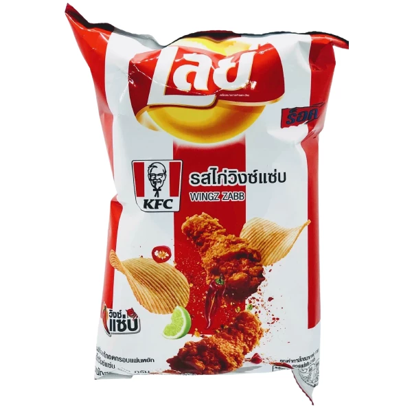 Exotic Pop Exotic Snax Lay's KFC Spicy Chicken (Thailand)