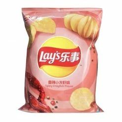Exotic Pop Lay's Spicy Crawfish (China) Exotic Snax