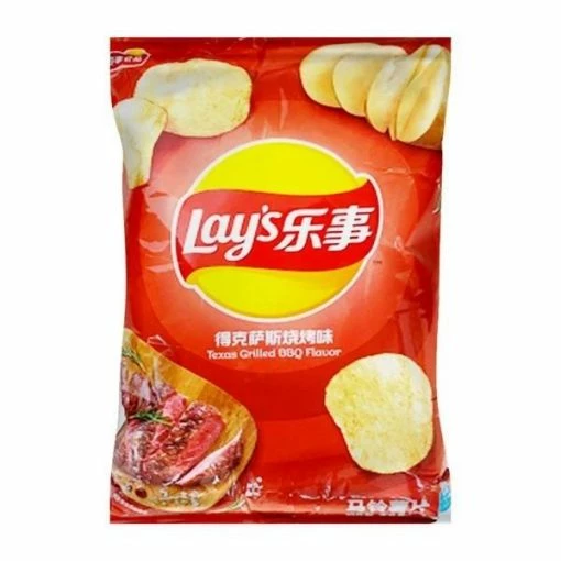 Exotic Pop Lay's Texas Grilled BBQ Flavor (China) Exotic Snax