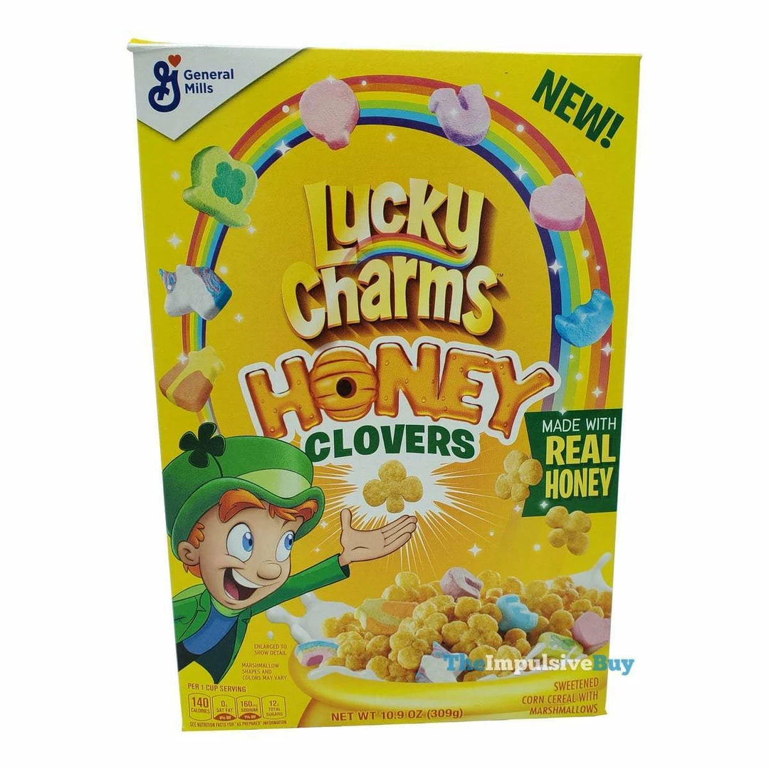 Exotic Pop Lucky Charms Honey Clovers Cereal Exotic Snax