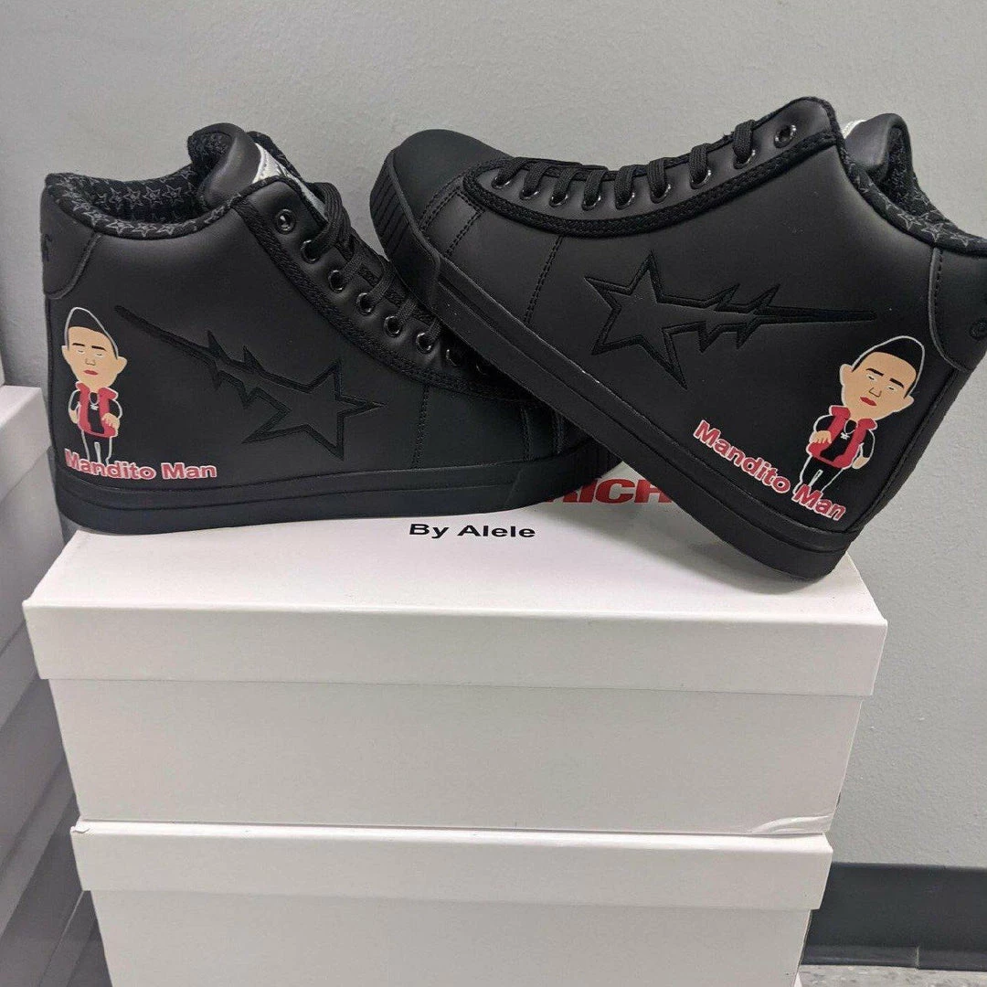 Exotic Pop Mandito Man Sneakers Exotic Pop Merch