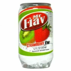 Exotic Pop Mr. Flav Kiwi Strawberry Carbonated Water Exotic Pop Classics