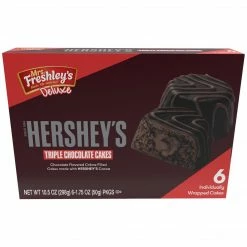 Exotic Pop Mrs. Freshley’s Deluxe Hershey’s Triple Chocolate Cupcakes