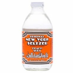 Exotic Pop New York Seltzer Peach Soda