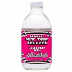 Exotic Pop New York Seltzer Raspberry Soda