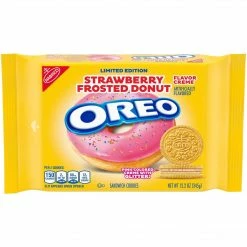 Exotic Pop Oreo Strawberry Frosted Donut Exotic Snax