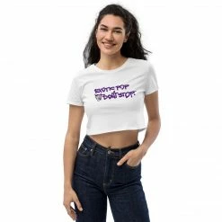 Exotic Pop It Don't Stop Womens Crop Top Exotic Pop Merch