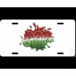Exotic Pop Exotic Pop Merch Pop Exotico License Plate
