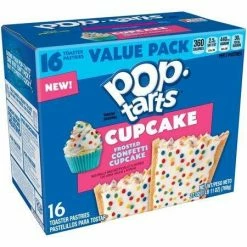 Exotic Pop Pop Tarts Frosted Confetti Cupcake