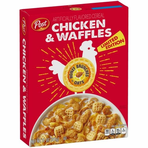 Exotic Pop Exotic Snax Post Chicken & Waffles Cereal