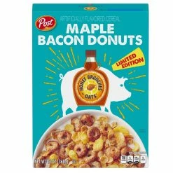 Exotic Pop Exotic Snax Post Maple Bacon Donuts Cereal