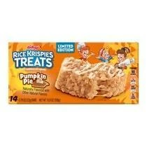 Exotic Pop Pumpkin Pie Rice Krispies Treats