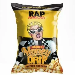 Exotic Pop Rap Snacks Cardi B Honey Drip Butter Popcorn Exotic Snax