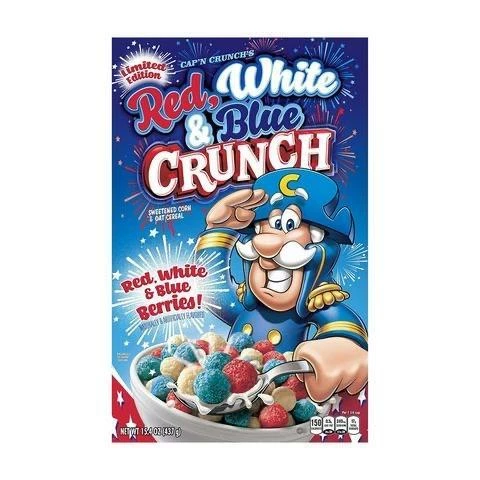 Exotic Pop Red, White, And Blue Crunch Exotic Snax