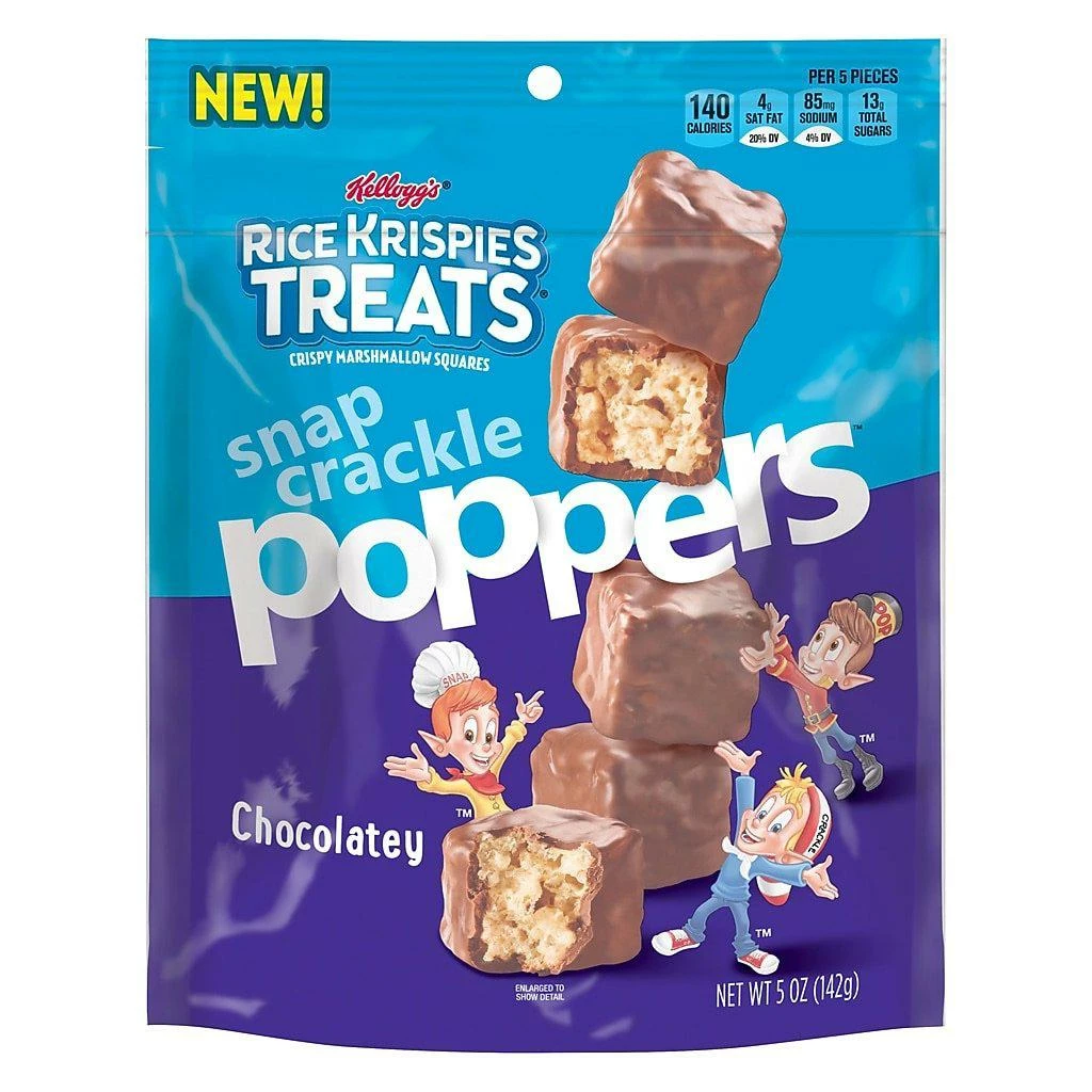 Exotic Pop Rice Krispies Treats Chocolatey Poppers Exotic Snax