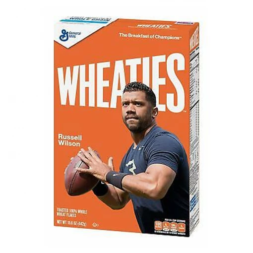 Exotic Pop Russell Wilson WHEATIES Exotic Snax