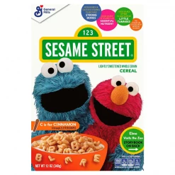 Exotic Pop Exotic Snax Sesame Street C Is For Cinnamon Cereal