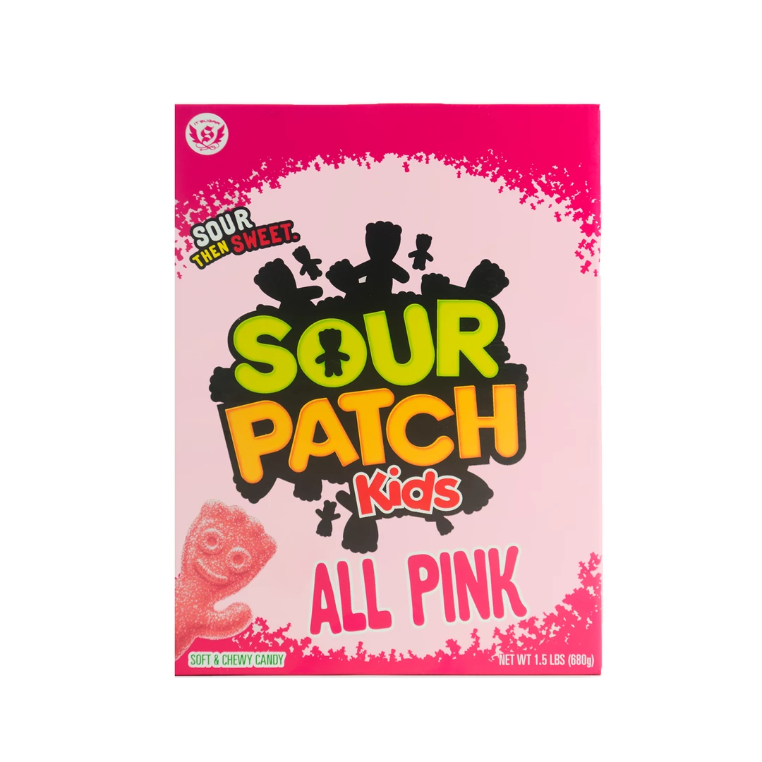 Exotic Pop Exotic Snax Sour Patch Kids "ALL PINK" Big Box